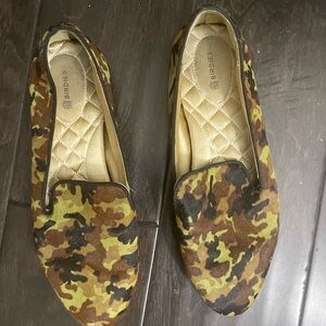 Birdies Camouflage Pattern Loafers